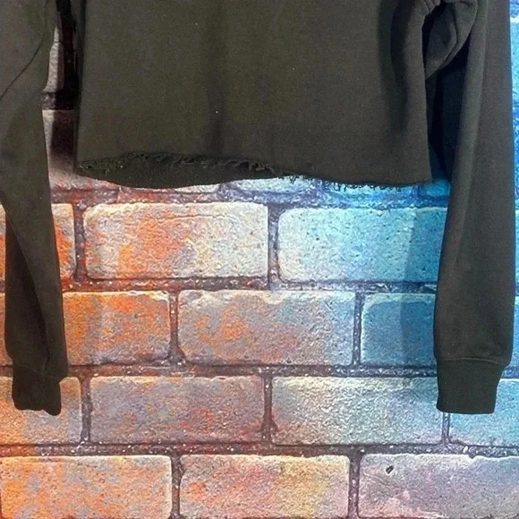 Shane Dawson Hoodie Cropped Black Small - Picture 4 of 7